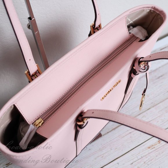 NWT Michael Kors Jet Set Travel Small Top Zip Tote - Picture 6 of 10